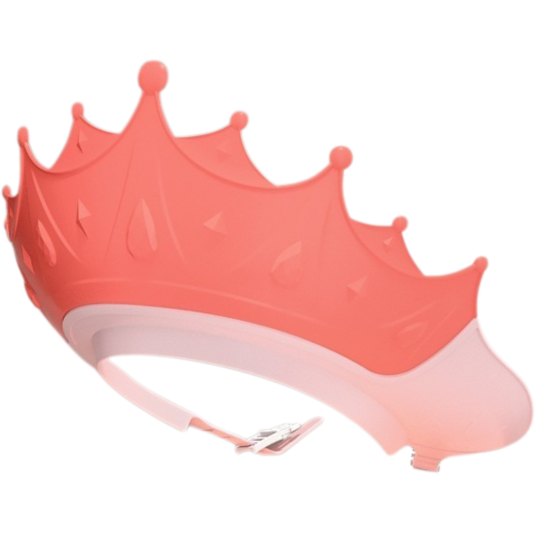 RoyalRinse™ | Crown Shower Cap for Toddlers