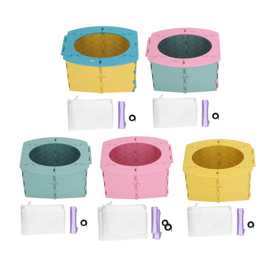 PottyPal™ | Foldable Portable Potty Bundle