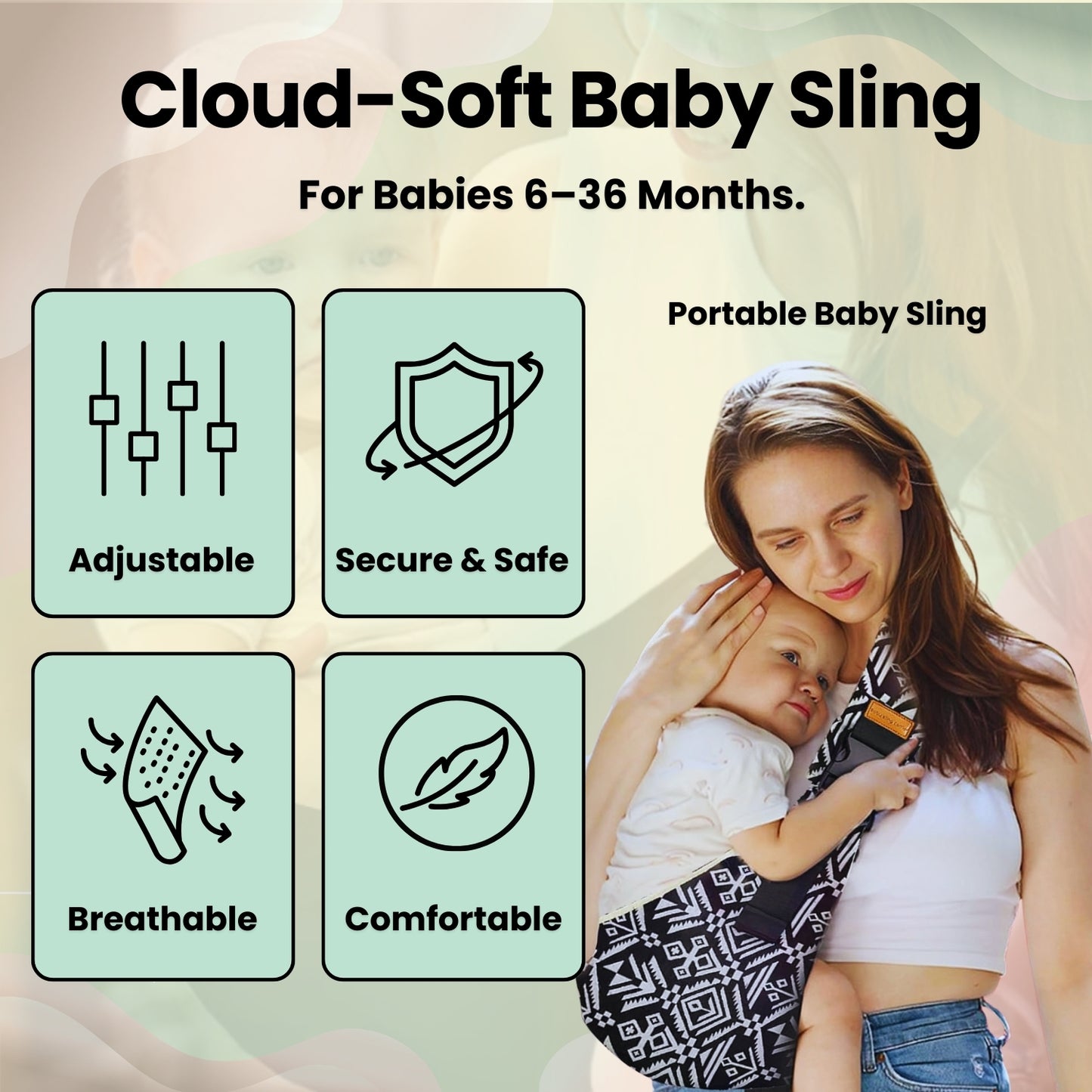 SideSnug™ | Compact Hip Sling Carrier