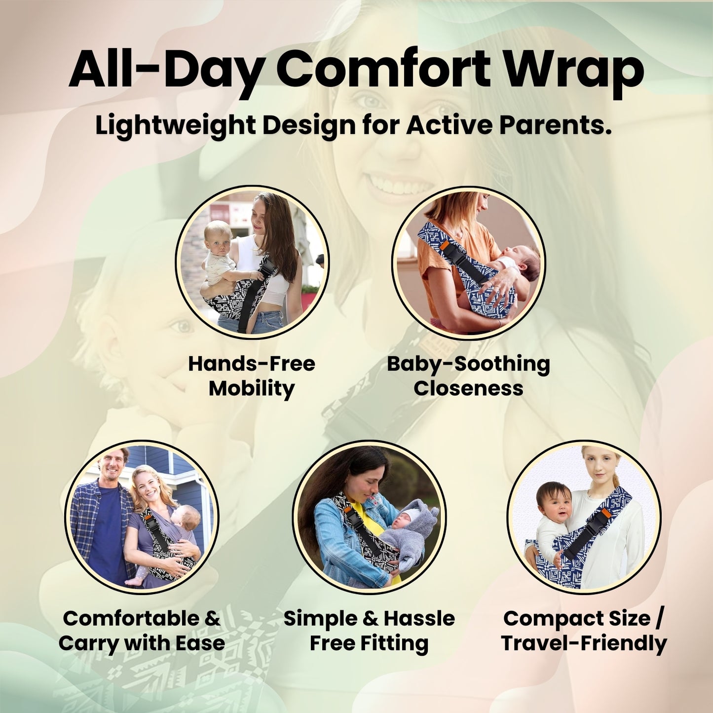 SideSnug™ | Compact Hip Sling Carrier