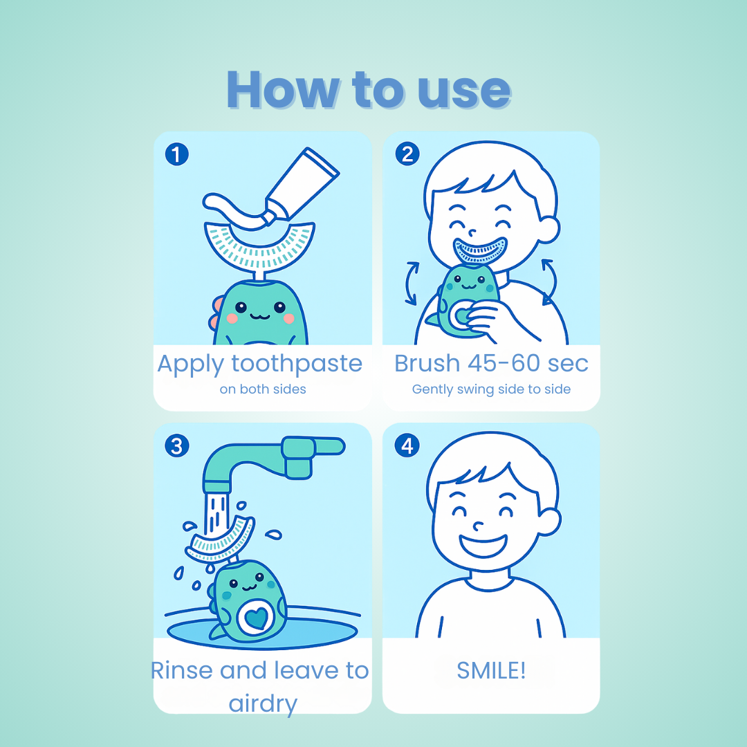 DinoBrush™ | U-shaped Electric Toothbrush
